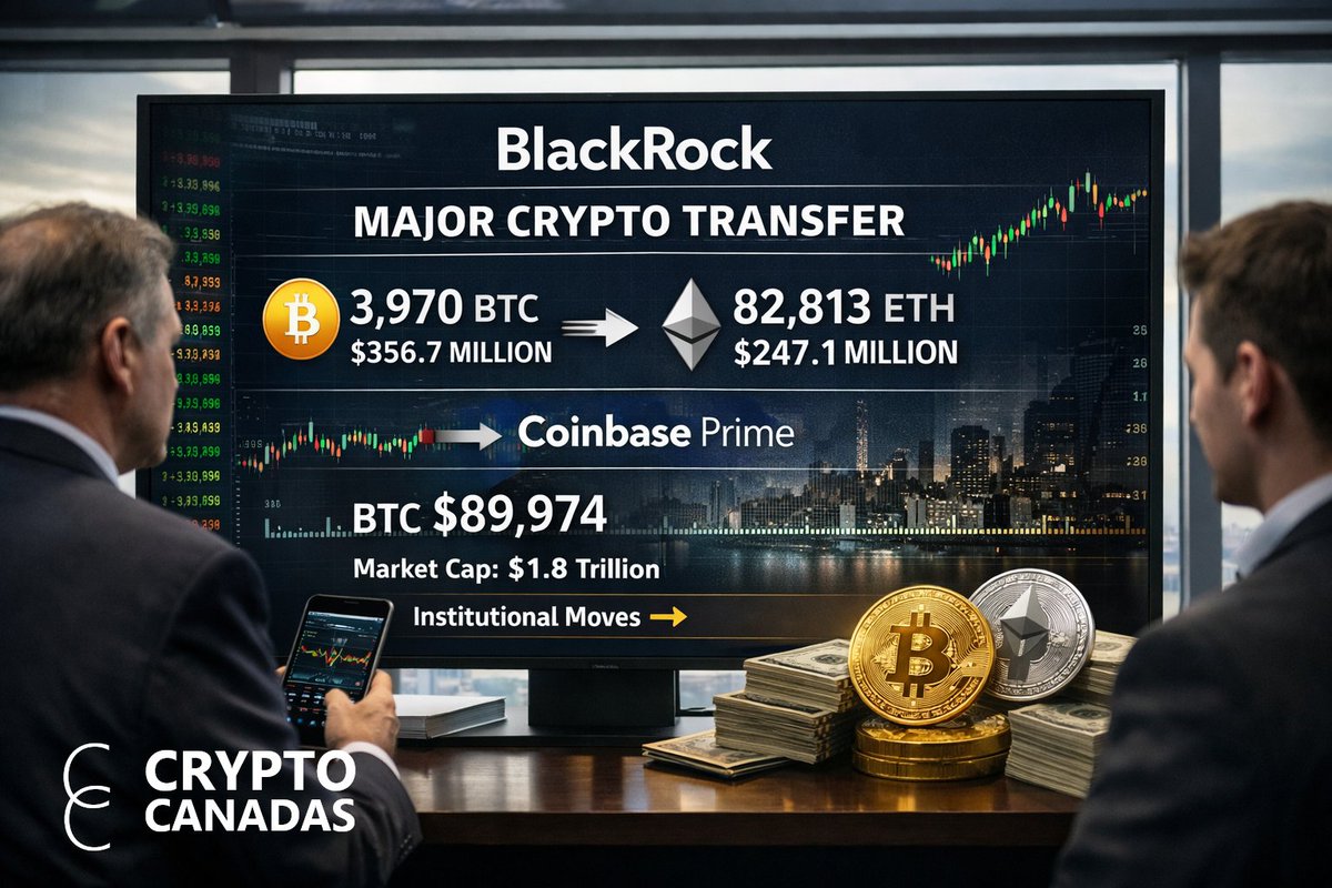 LSadacan's tweet photo. Like &amp; Share
When Giants Move Quietly: What BlackRock’s $603M Crypto Shift Really Signals 

https://t.co/ITxE7AYPCi

#Crypto #cryptocurrency #DeFi #Blockchain #CryptoCanadas #Crypto2026 #CryptoMarket #CryptoStrategy #Investing #DigitalFinance #CryptoFuture #Bitcoin #Ethereum https://t.co/utWmN6Ps1Z