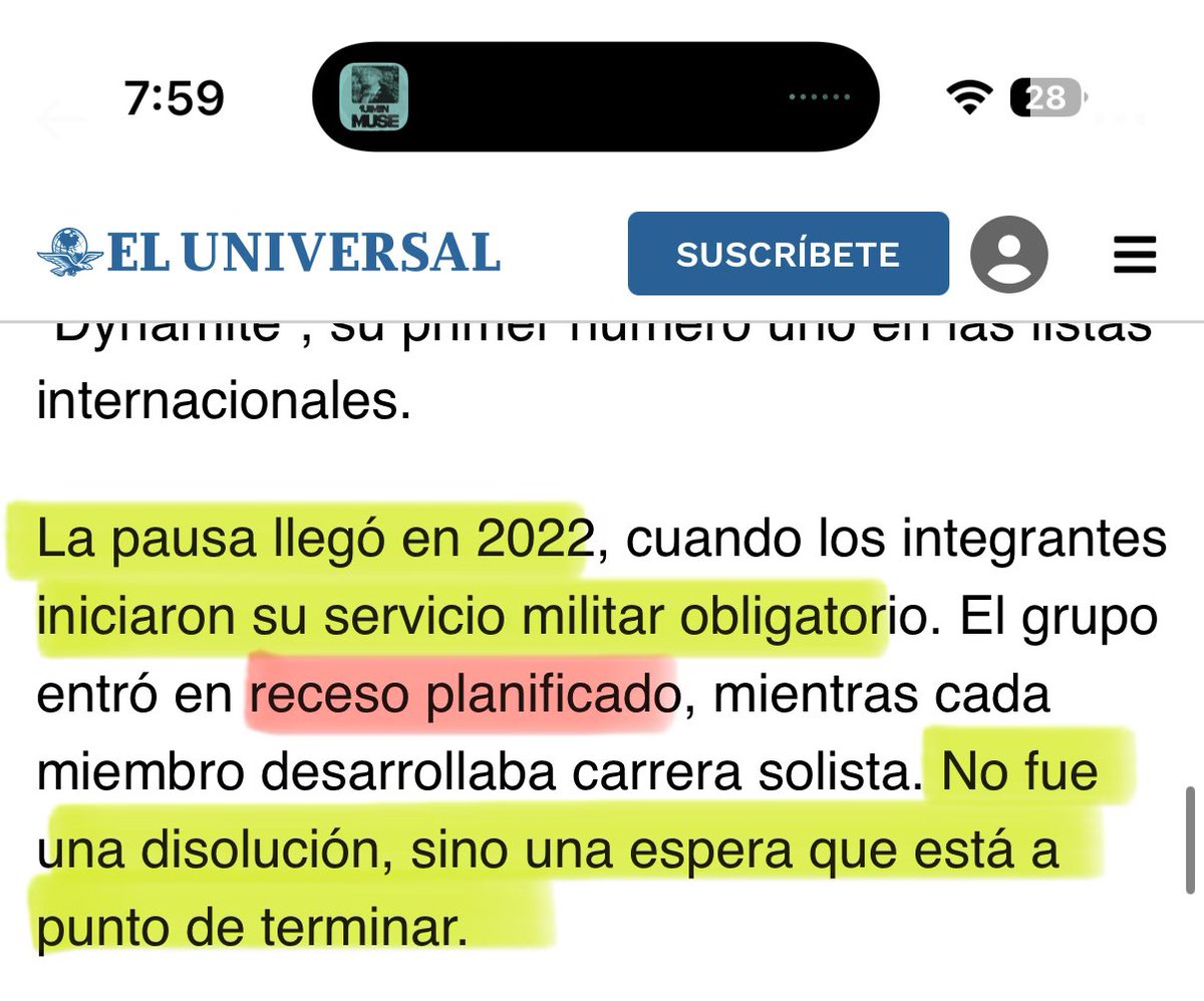 shestyles_97's tweet photo. @El_Universal_Mx BTS fue un fallo en el sistema de una industria musical tan planificada y voraz, logrando ser notados por un público que coincidió con su lucha

Gracias @El_Universal_Mx apreciamos un articulo con enfoque 🫶🏼💜 https://t.co/tGN0fM5nTI