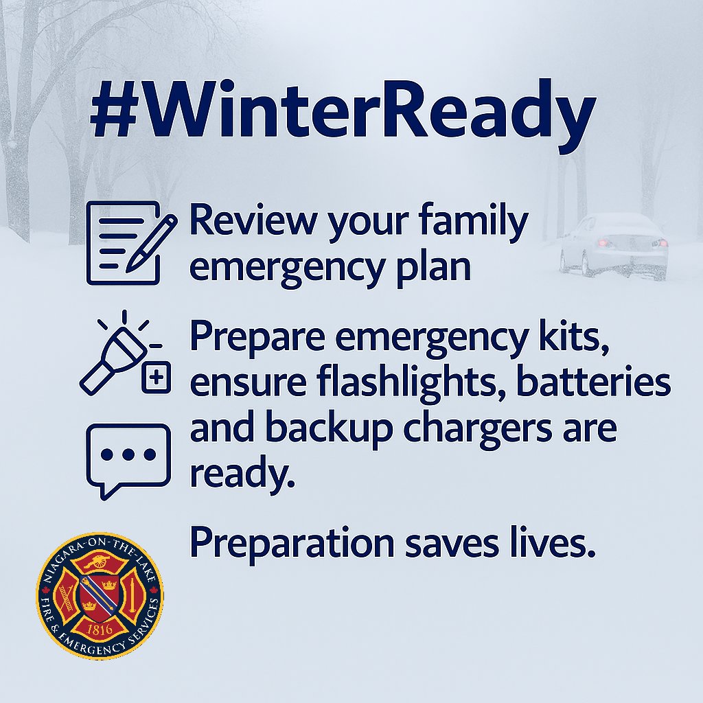 NOTL Fire & Emergency Services tweet media