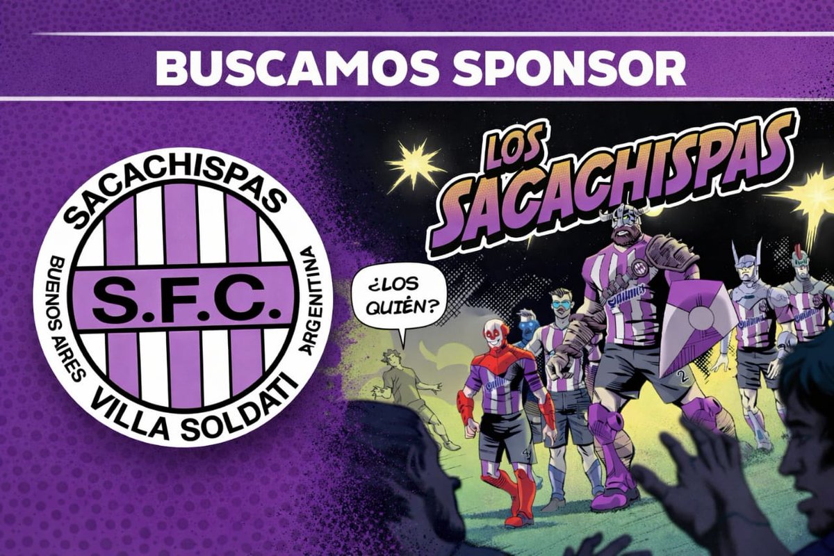 SacachispasOK's tweet photo. ¿No sabes que hacer con el presupuesto de tu empresa?

No te da para la millonada que te piden los streamers? 
Sumate como sponsor a la camiseta del Lila y que tu marca explote!!! https://t.co/QzYLQ6LejL