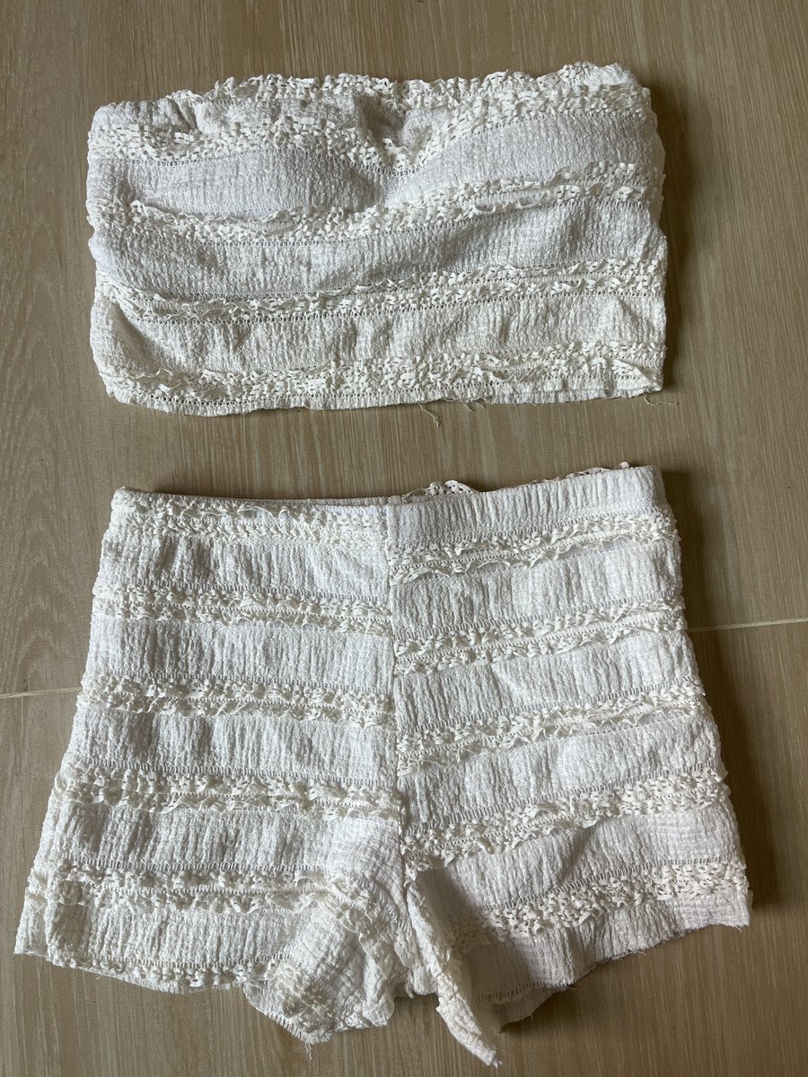 ppvtmp's tweet image. พรมทอง (ไม่เคยใส่) / เซ็ต (xs) 100 รส  เหมา 170 รส   #ส่งต่อเสื้อผ้า #ส่งต่อเสื้อผ้ามือสอง #ส่งต่อพรมทอง #พร้อมส่ง #ส่งต่อ #ส่งต่อเสื้อผ้ามือ2 #ส่งต่อcintage