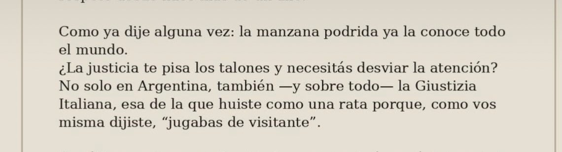 “¿La justicia te pisa los talones y necesitas desviar la atención? No solo en Argentina, también y sobre todo la Giusticia Italiana, esa de la que huiste como una rata porque, como vos misma dijiste, jugabas de visitante” Icardi la meó completamente a la hermana de Zaira Nara 🤭