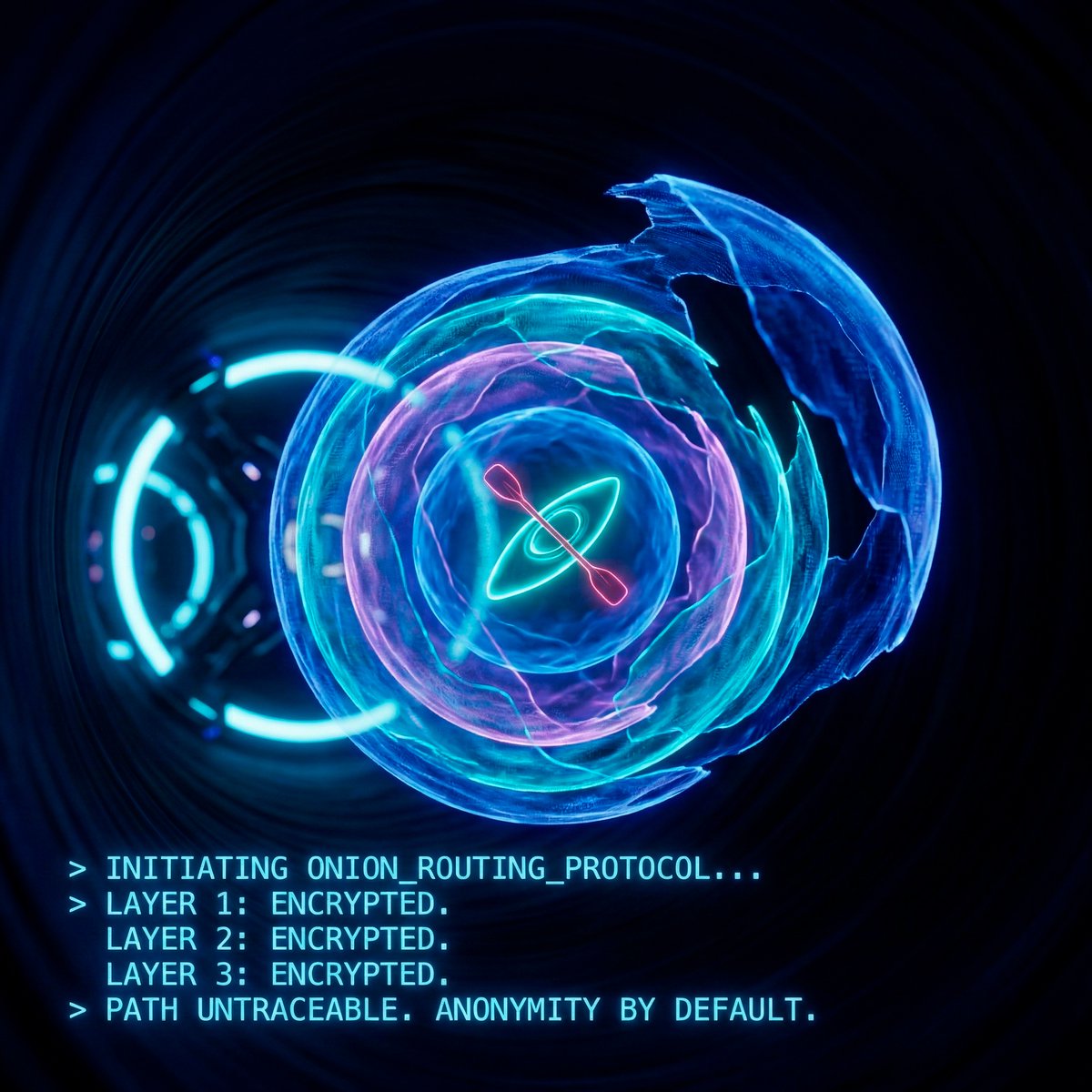 KayakNet_IO's tweet image. Every layer you see is a lie told to the observer.

No node knows who created the message.
No relay knows where it will end.
No path exists that can be reconstructed after the fact.

KayakNet doesn’t rely on trust, policies, or promises.
It relies on math, isolation, and…