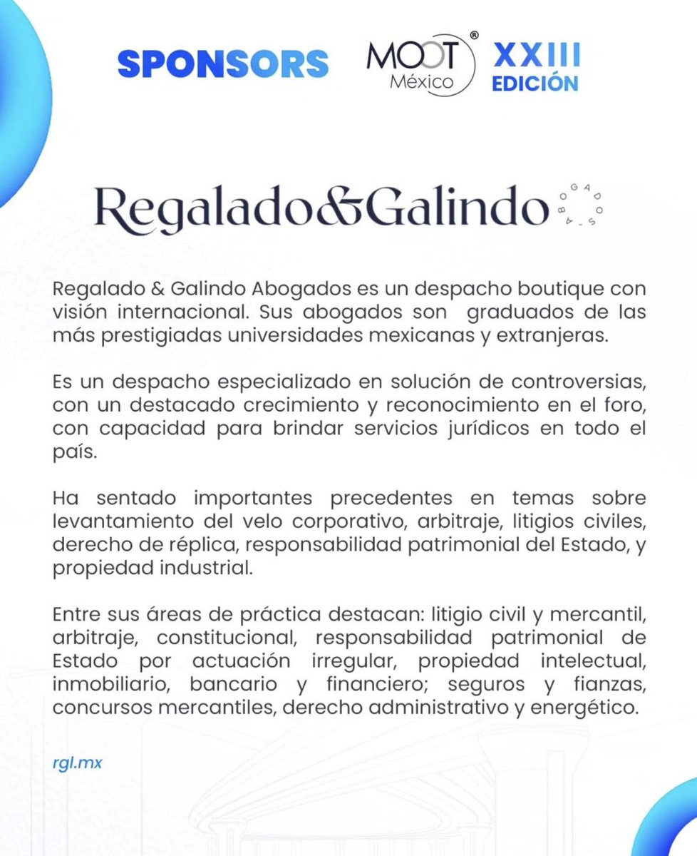 Un gusto promover el arbitraje entre las nuevas generaciones.