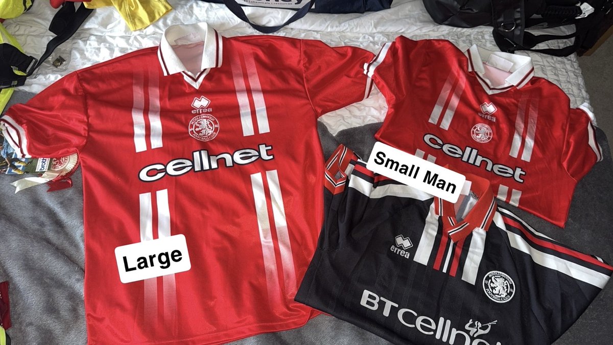 Last one from me as I have major football shirt fatigue 🫡
£85 each