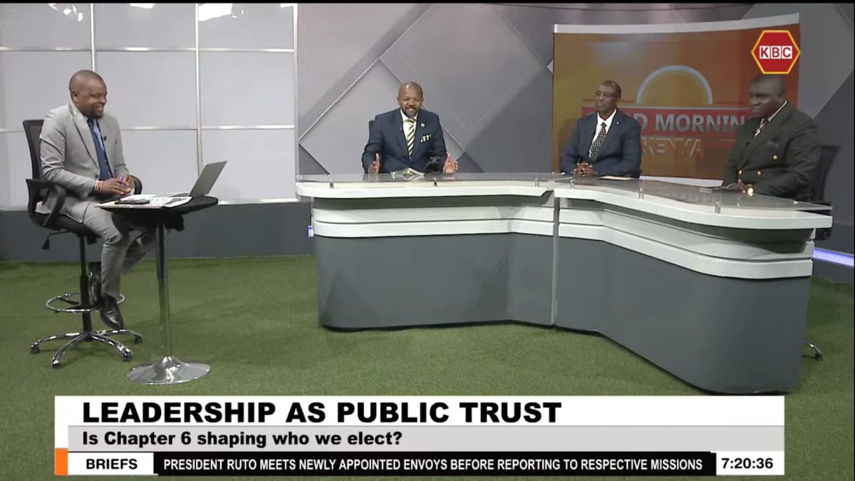 CGW_Kenya's tweet photo. CHAPTER SIX, POWER AND IMPUNITY: WHY INTEGRITY REMAINS KENYA’S GREATEST LEADERSHIP TEST

Read More :
https://t.co/MzFHQP2jWW

@KevinOsidoEsq 
@KBCChannel1 

#DefendMyFuture
#Amka
#StayWoke https://t.co/Lgp3su3g6y