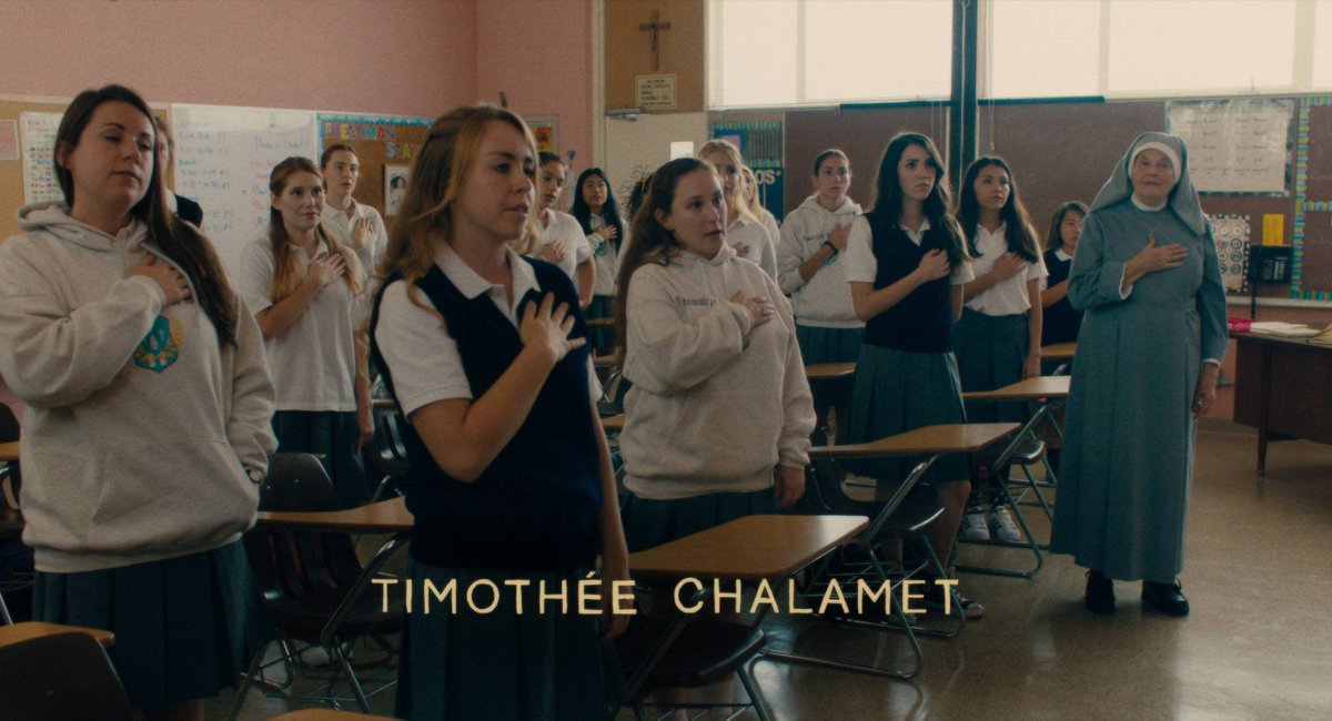 timothée chalamet also known as:
- youngest actor to have 3 academy award nominations for BEST ACTOR  since 1954
- youngest actor to star in not one but EIGHT movies nominated for BEST PICTURE at the academy awards 

…IN PURSUIT OF GREATNESS.