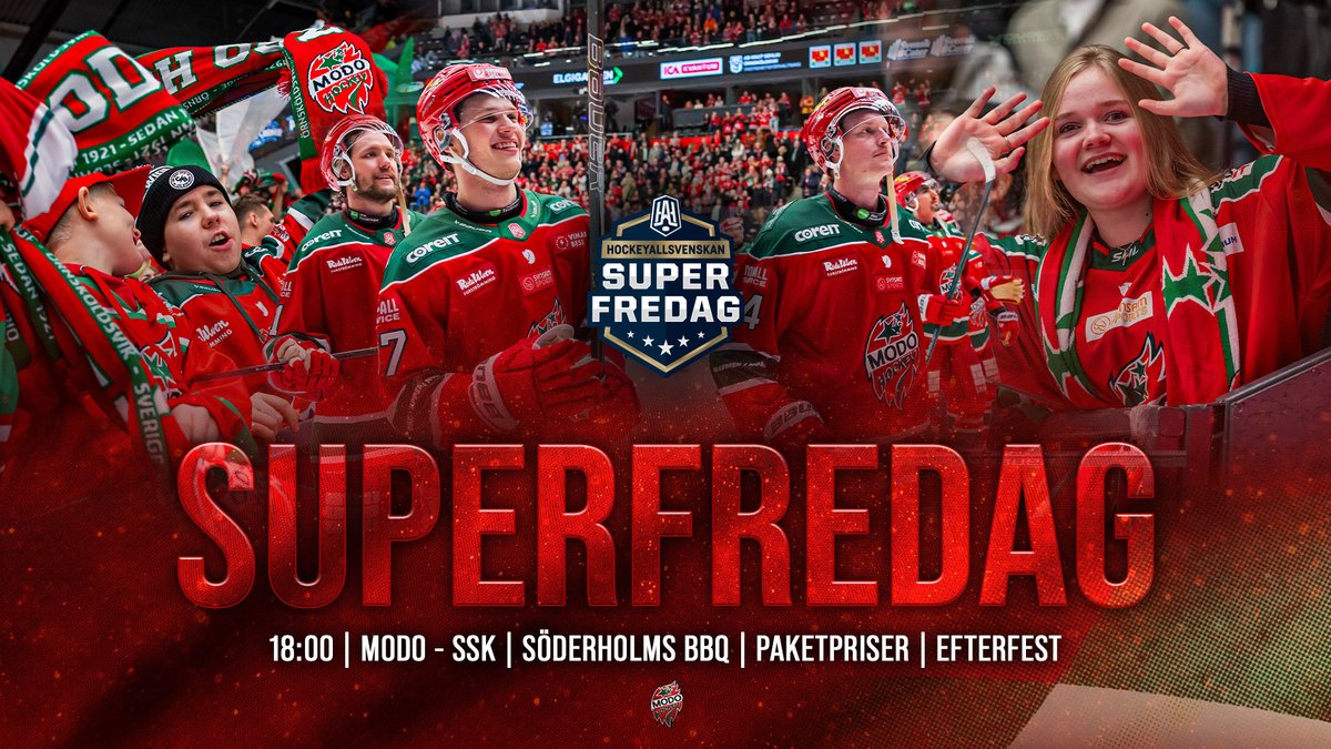 MoDo_Hockey's tweet image. Vi har passerat 4000 sålda biljetter till morgondagens drabbning och fredagsfest på hemmaplan! 📈

Med er hjälp tar vi oss in på vinnarspåret igen, MoDoiter.

🎟️ biljett.modohockey.se

#modose