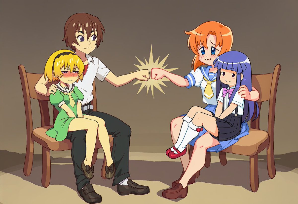 Rena and Keichii got into a very reasonable agreement!