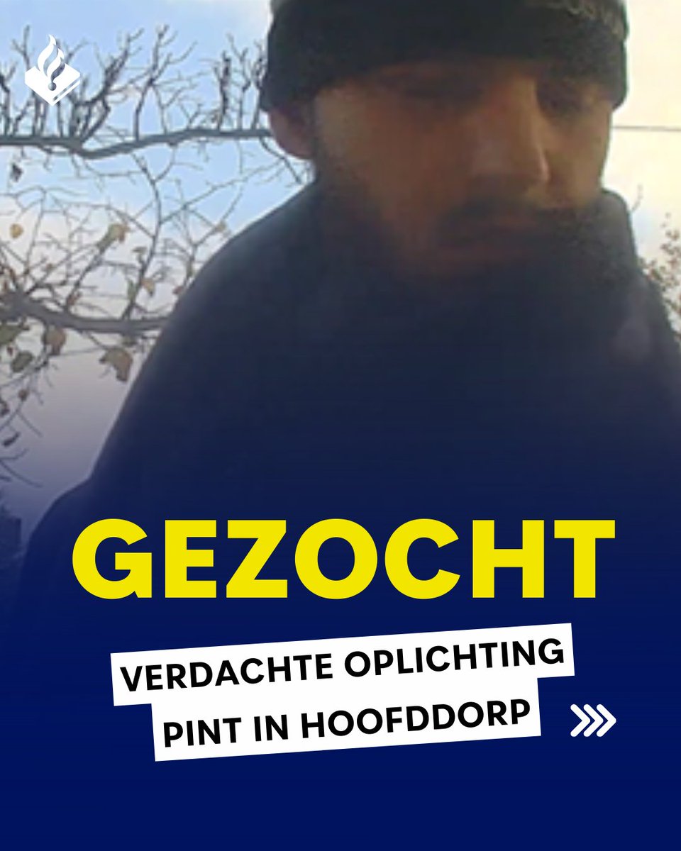 POL_Eenheid_NH's tweet image. 20 oktober 2025 is een vrouw opgelicht door personen die zich voordeden als bankmedewerker en politieagent. Het slachtoffer bracht een tas met waardevolle spullen naar #Naarden. Ook is geld van haar opgenomen in #Hoofddorp. Herken jij deze verdachte?  politie.nl/gezocht/getuig…