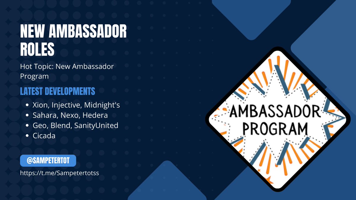 Why are ambassador programs the hottest no-capital entry point in crypto  right now? Whether you create content, build communities, or just want  steady income, these programs pay in real money, tokens, points,