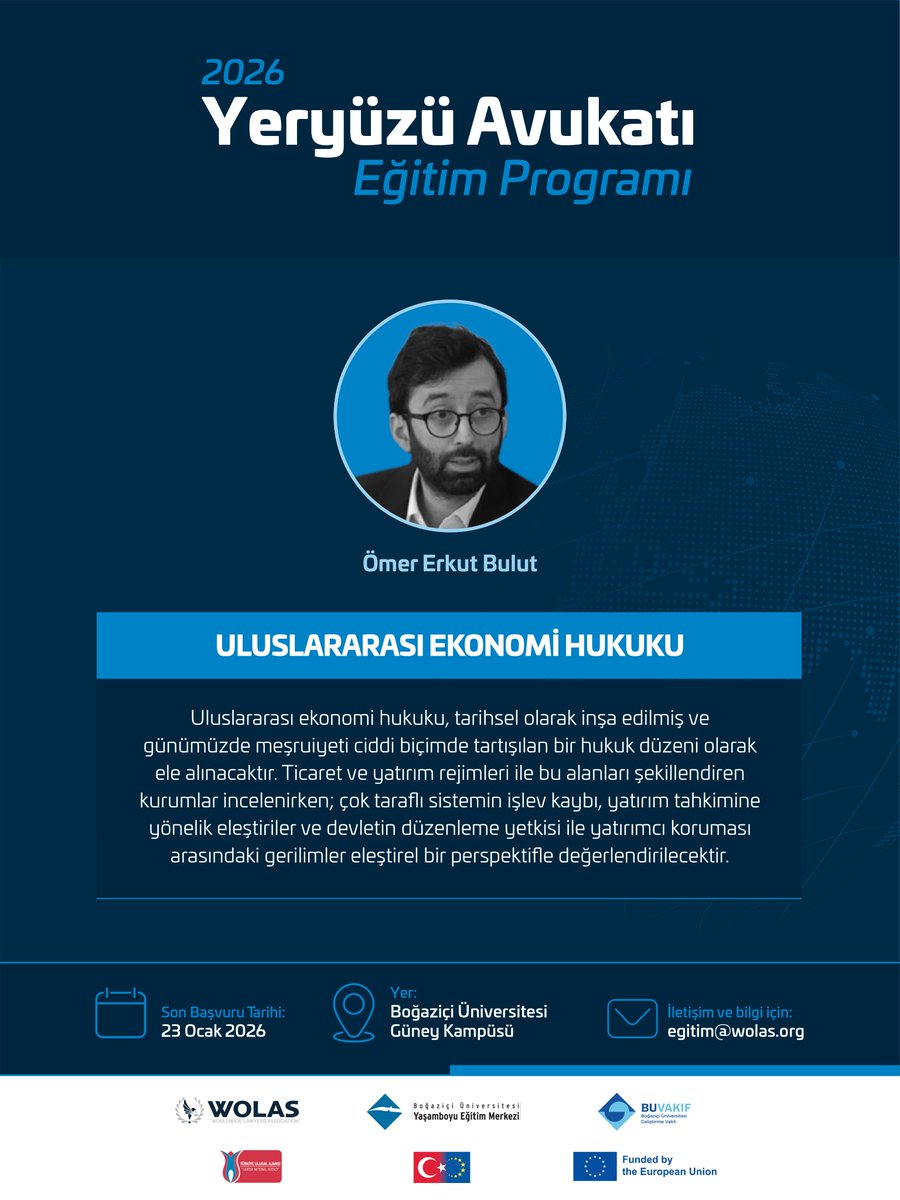 WOLAS - Yeryüzü Avukatları Derneği tweet media