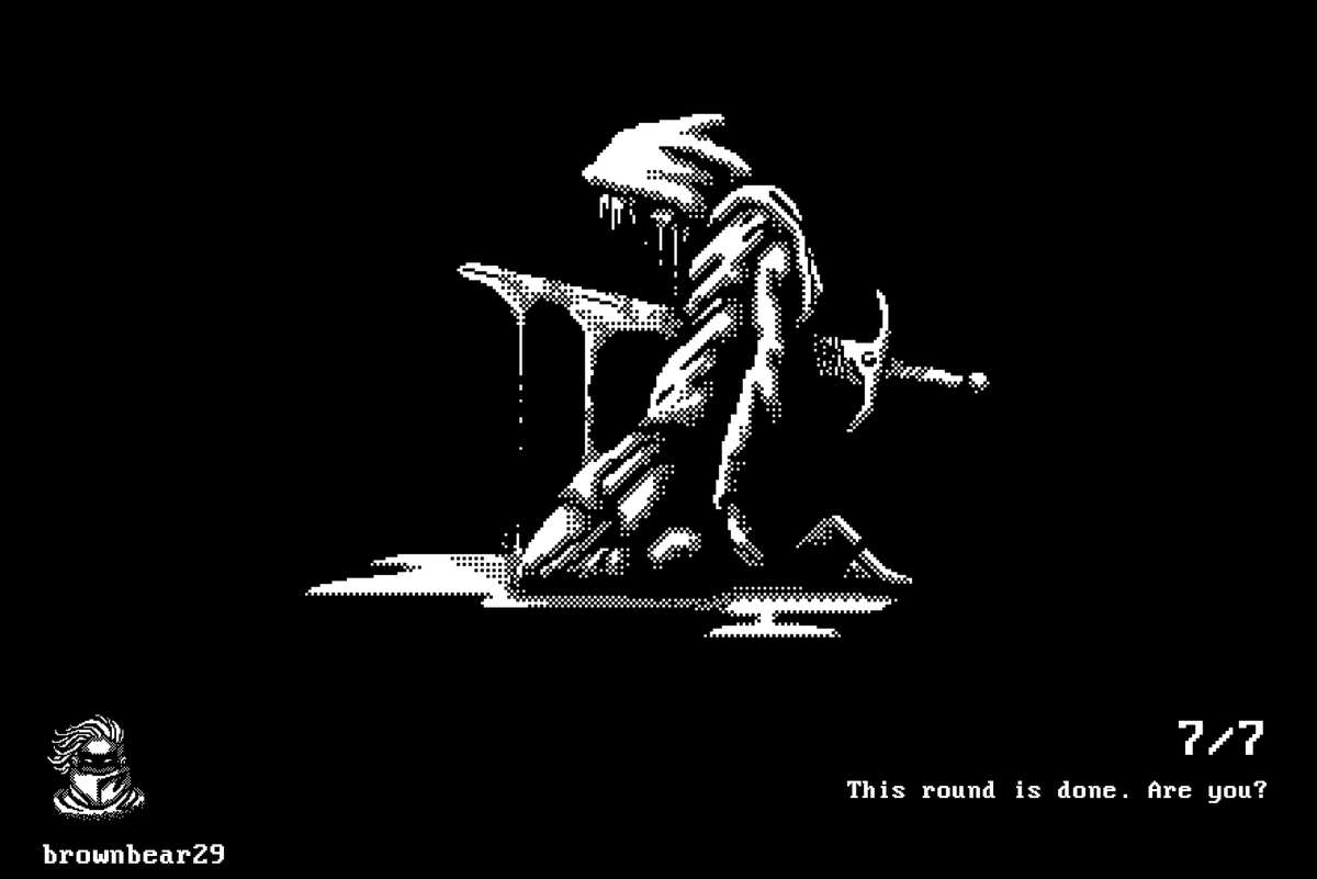 I just finished #7 in <a href="/unchained_game/">Unchained</a>... :/ Had fun, next time I'll crush them all! 

Must brace harder