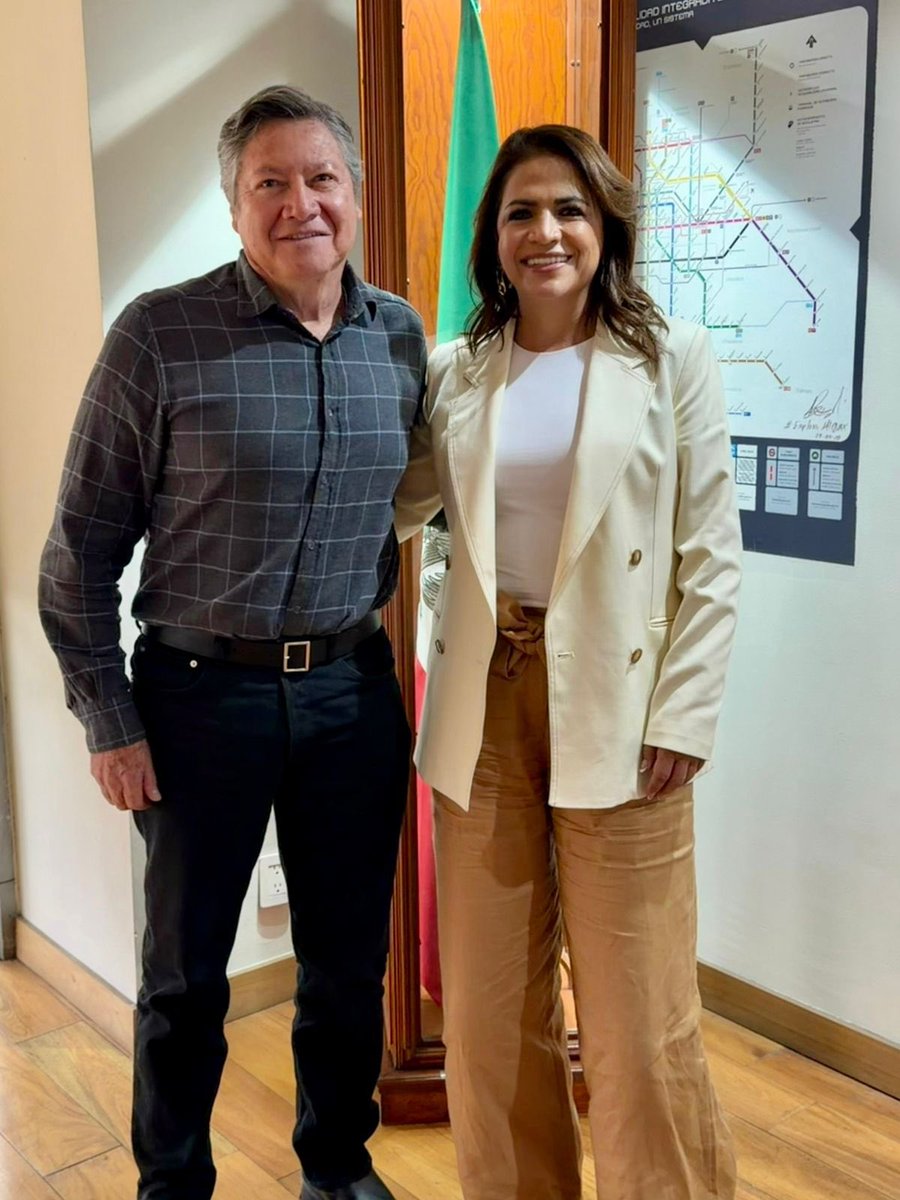 Me reuní con mi querido amigo <a href="/HectorUlisesGN/">Héctor Ulises García Nieto</a> , Secretario de Movilidad de la CDMX excelente servidor público, con quien compartimos camino y convicciones en la construcción de un mejor país.