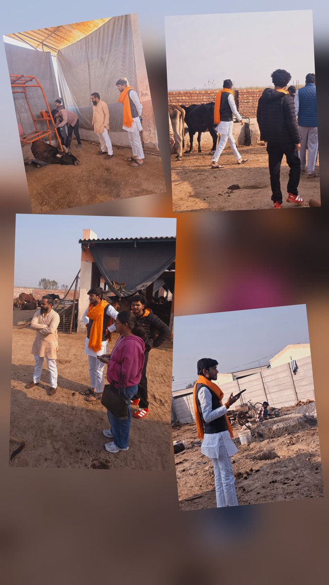 गा०बाद मुरादनगर के पतला में पशुचिकित्सा अधिकारी सुश्री स्वाति सक्सेना जी से भेंट कर, गांव खिंदौड़ा गौआश्रय में व्यवस्थाओं के उन्नयन हेतु पूर्व में प्रार्थित कार्यों की प्रगति देखी, अधिकांश कार्य पूर्ण हो चुके हैं, सकारात्मक परिवर्तन दिख रहा है। <a href="/ChiefGhaziabad/">CDO Ghaziabad</a> <a href="/AcharyaShyamJi/">Acharya Shyam Bihari</a>