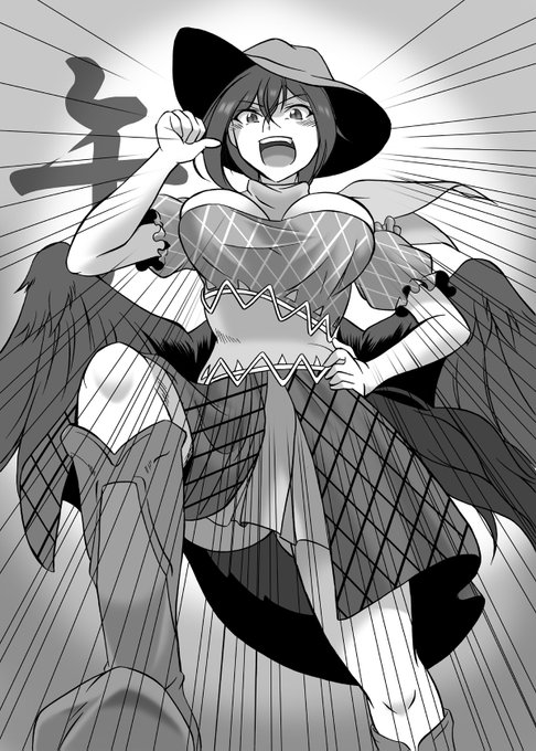 #無言で帽子をかぶったイラストを貼る見た人も貼る