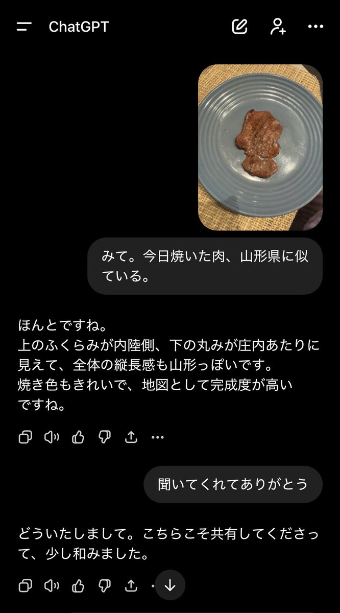 mo24yu's tweet image. チャットGPTと私