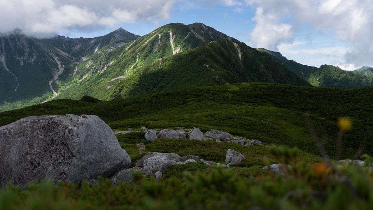 #魅力のある緑を見せてください見た人全員強制
よく驚かれますがこの写真木曽駒ヶ岳です