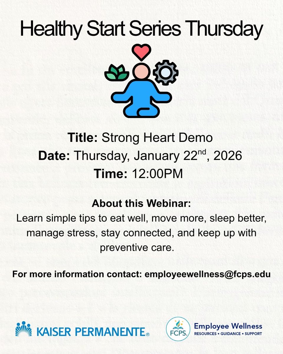 FCPS Employee Wellness tweet media