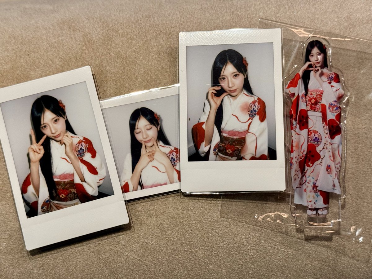 1*♡様 あいす 振袖チェキ あいす iLiFE!振袖チェキ - メルカリ