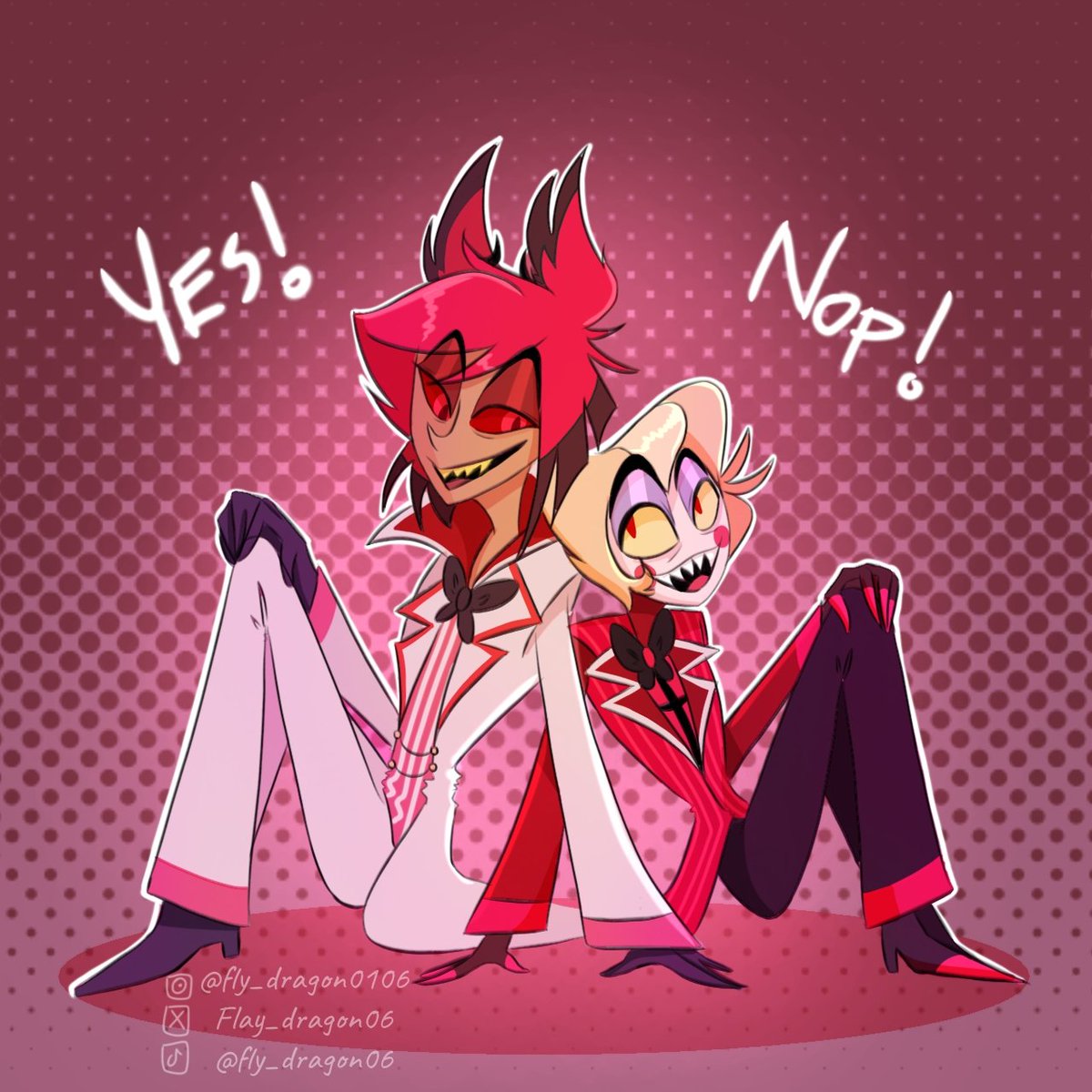 Flay_dragon06's tweet image. Reverse ! 
#radioapple #HazbinHotel #HazbinHotelFanart