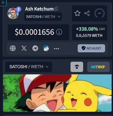 iamASHCoin's tweet photo. DexTools Socials UPDATED! $SATOSHI 

https://t.co/Zux5AHCInI https://t.co/lmfNBVizYV