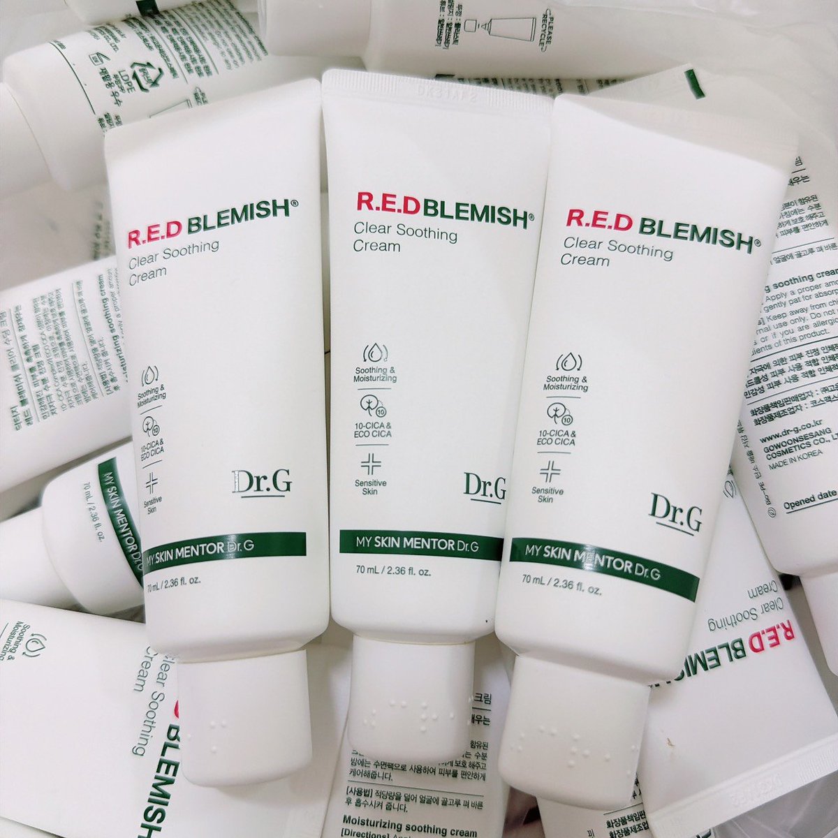 PupPeary_Shop's tweet image. DR.G Red Blemish Clear Soothing Cream 70ml แบบหลอด
ครีมบำรุงผิวเนื้อเจลบางเบา เพิ่มความชุ่มชื้น ให้ผิวแข็งแรง ช่วยลดรอยแดงจากสิว ลดการระคายเคืองของผิว

น้ำท่วม
หมดอายุ 10/2027

ราคา 200 บาท