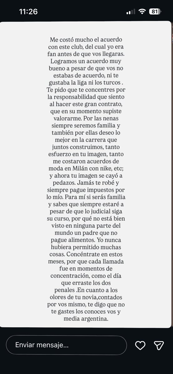 Los olores de tu novia ni te gastes los conoces vos y media argentina jqjqjqjqjjqjqq Wanda te rezo
