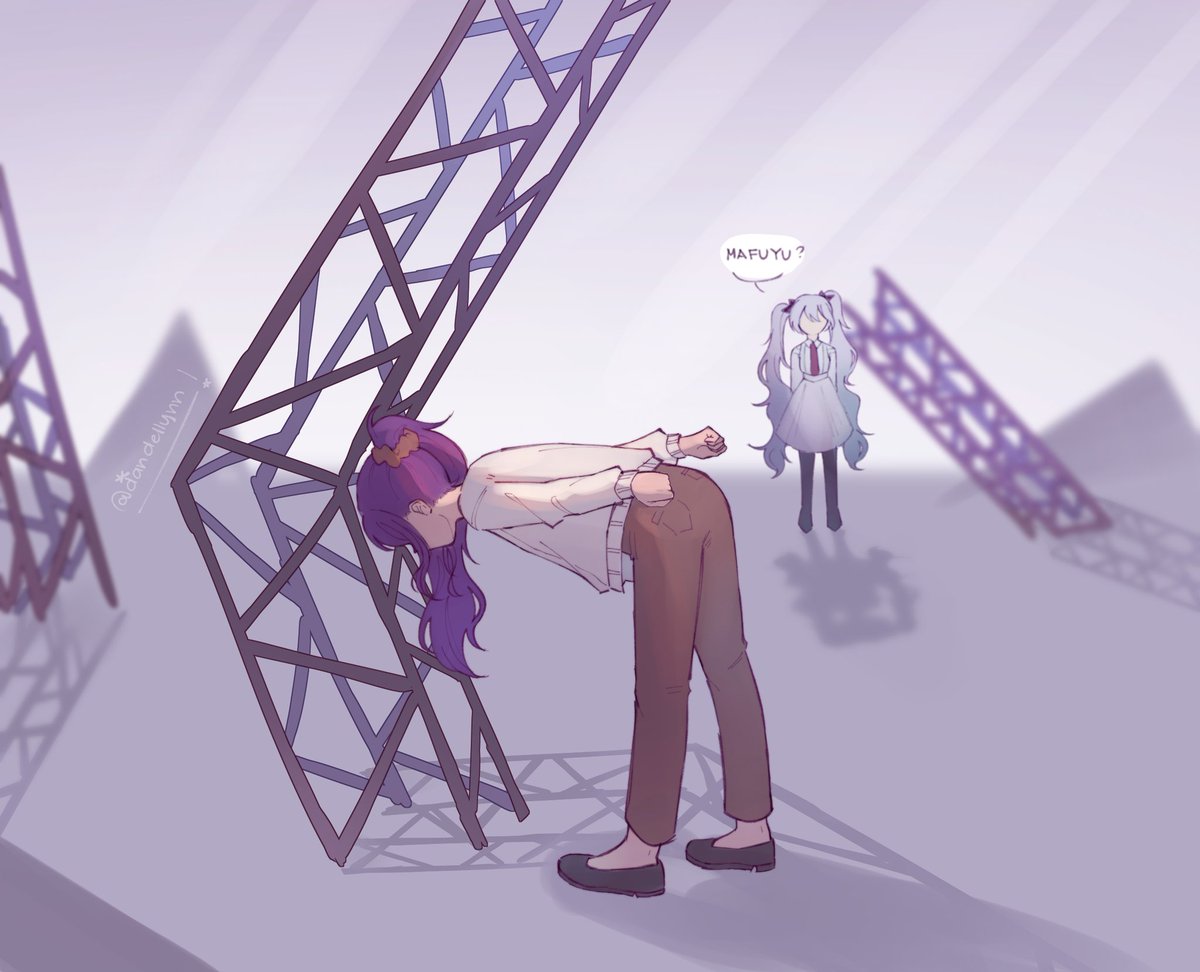 dandellynn's tweet image. mafuyu crashout #prsk_fa