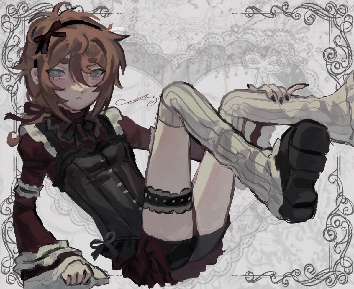 gothicEdgar's tweet image. thank you for 1k followers.❤️‍🩹(kinda late)

here's day 2 #edgarvalden