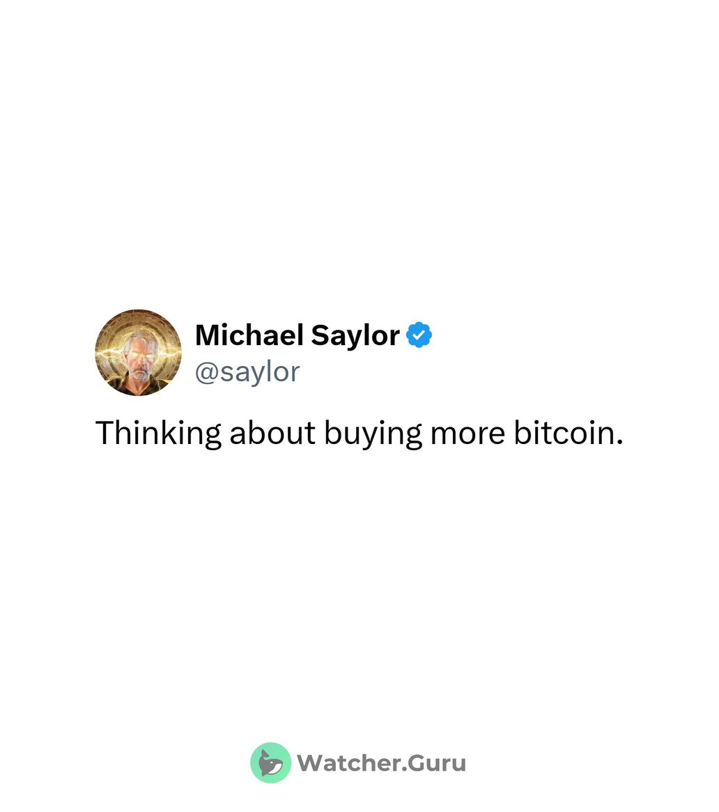 🚨 BREAKING: MICHAEL SAYLOR CONSIDERING BUYING MORE BITCOIN! #Bitcoin  #MichaelSaylor #CryptoNews #Investing #WorldNews