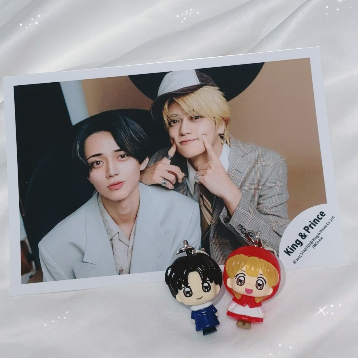 やった～！King & Princeのめじるしアクセサリーをゲットしたぞ〜！！！！