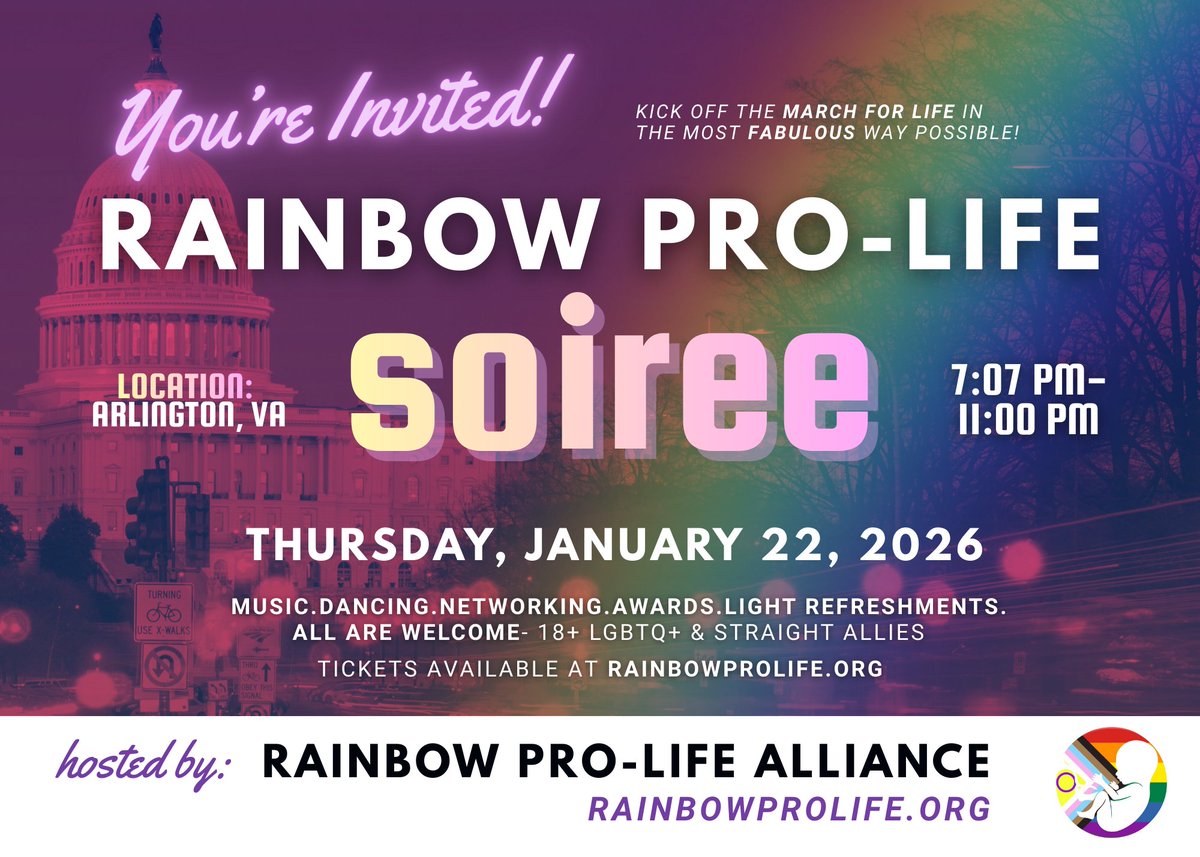 Rainbow Pro-Life Alliance tweet media