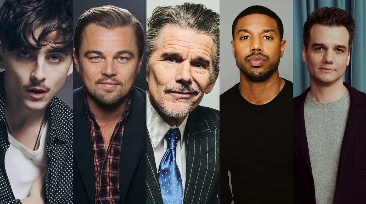 PopBase's tweet image. This year’s #Oscars Best Actor nominees:

Timothée Chalamet 
Leonardo DiCaprio
Ethan Hawke 
Michael B. Jordan 
Wagner Moura