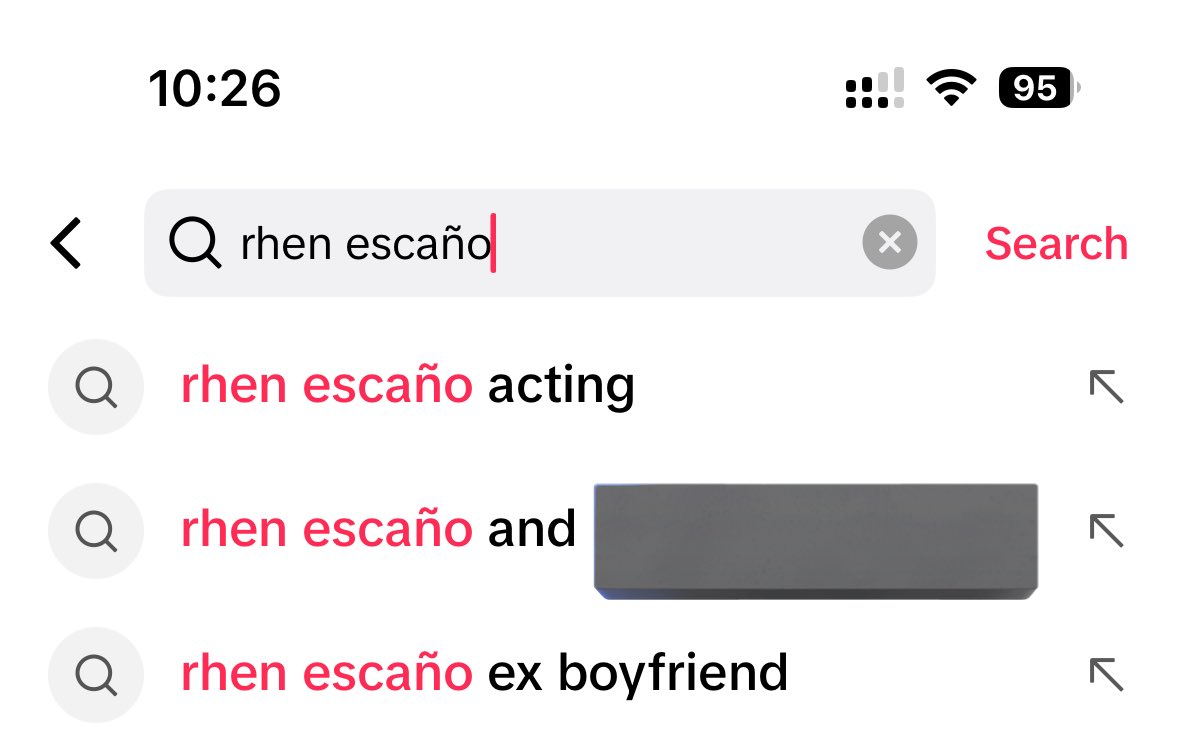 handetulear's tweet photo. Please comment anything positive about our girl in tiktok‼️‼️ help us clear the tiktok searches by searching Rhen Escaño and add anything positive

PROTECT RHEN AT ALL COST

#WeStandWithRhen
#SupportRhenEscaño
#BuongKwentoMahalagaWithRhen https://t.co/dpbDsGSmoT
