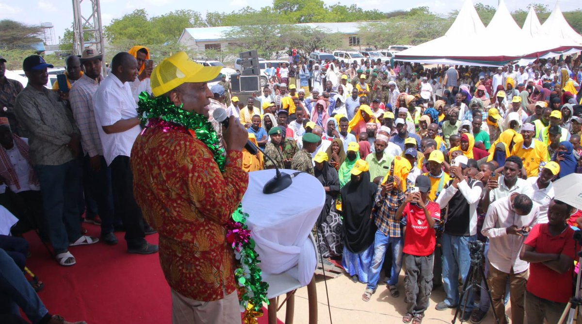 HonAliKorane's tweet photo. Took my grassroots campaign to Balambala, with stopovers along the way. The massive turnout and candid conversations spoke volumes about the yearning across Garissa.

The journey to restore continuity in leadership has begun on a thunderous note.

Thank you Balambala! https://t.co/3PKKgWfxmF