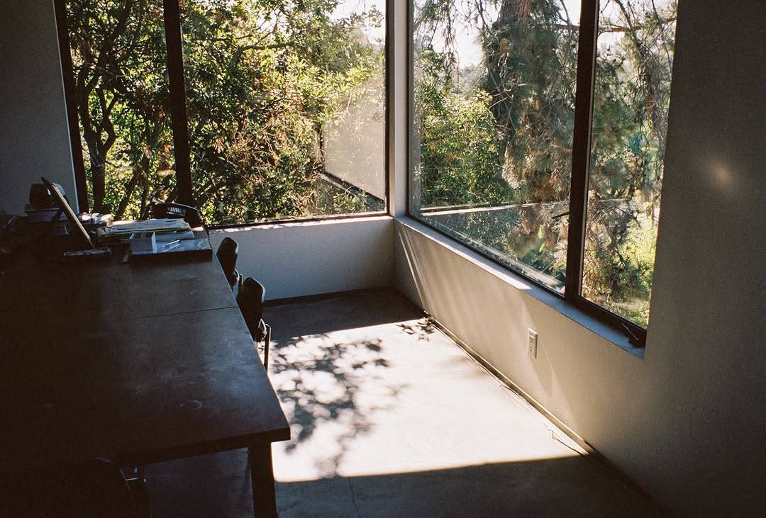 David Lynch's work spaces photographed by Kyle Hurley.