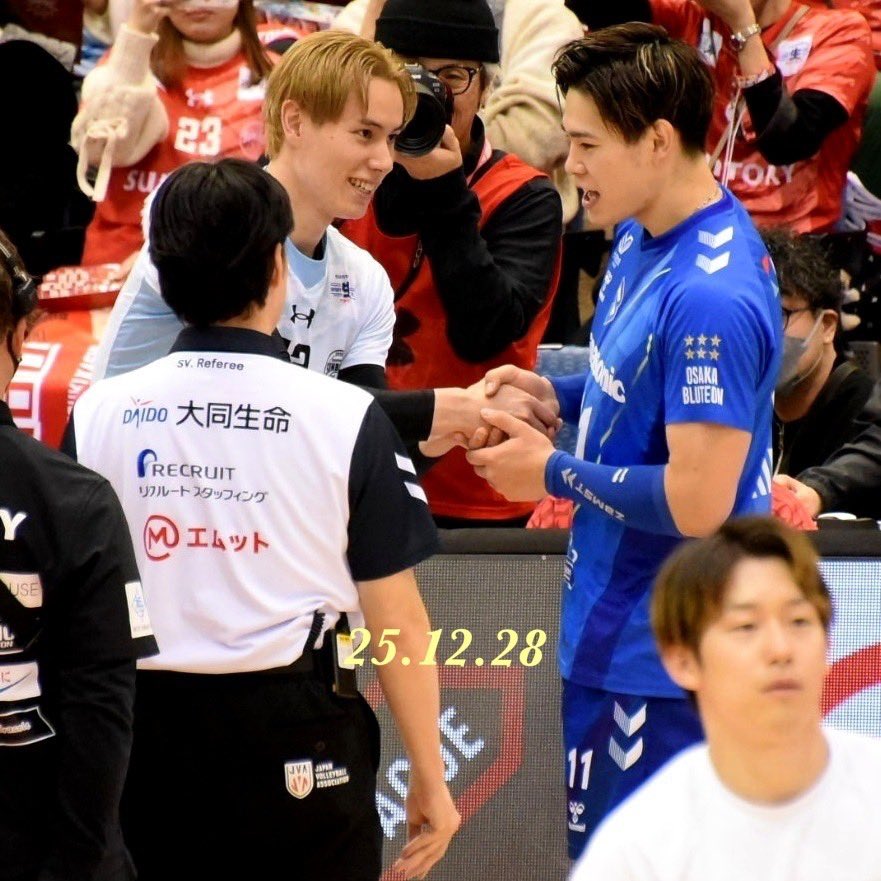 25.12.28 サントリー🐦🔥-大阪B🔋✨️ コイントス🪙✨️ 笑顔の