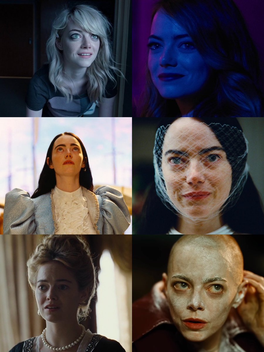 FilmUpdates's tweet image. Emma Stone is the youngest woman in #Oscars history to have 7 nominations.