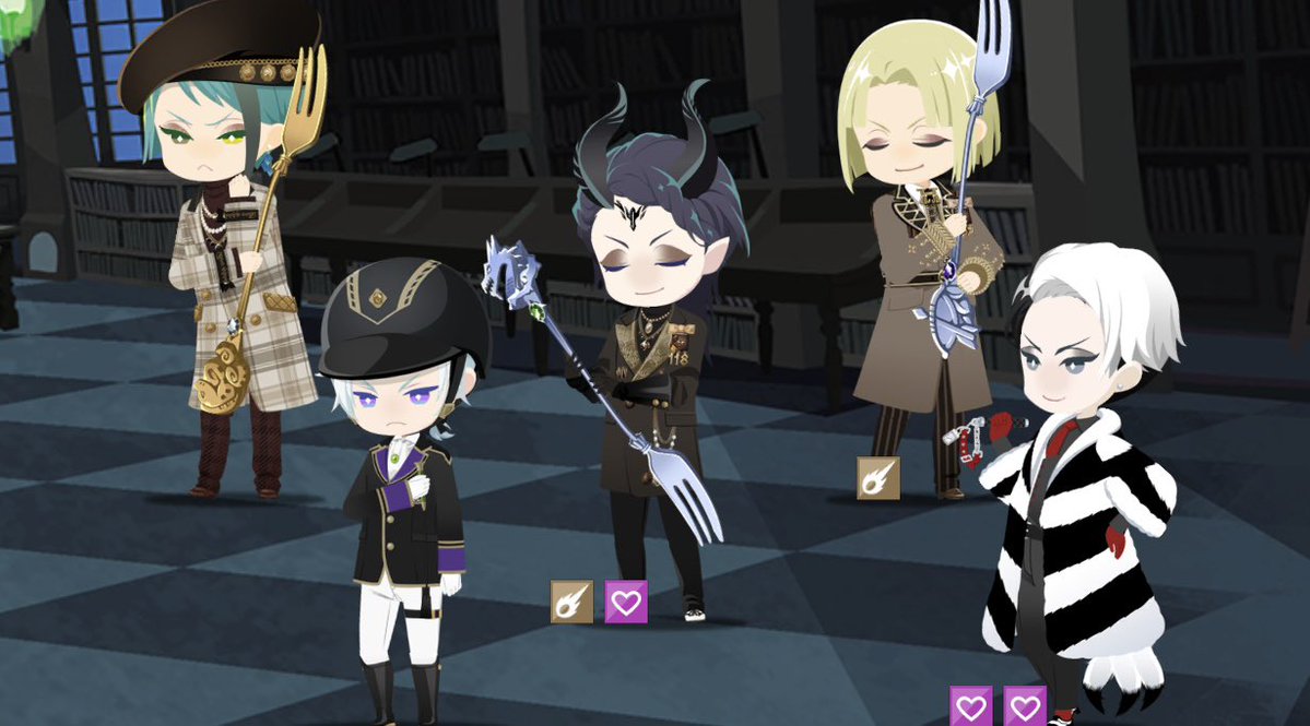 銀のフォークと金のフォーク
どういう振り分けなんだろう🤔