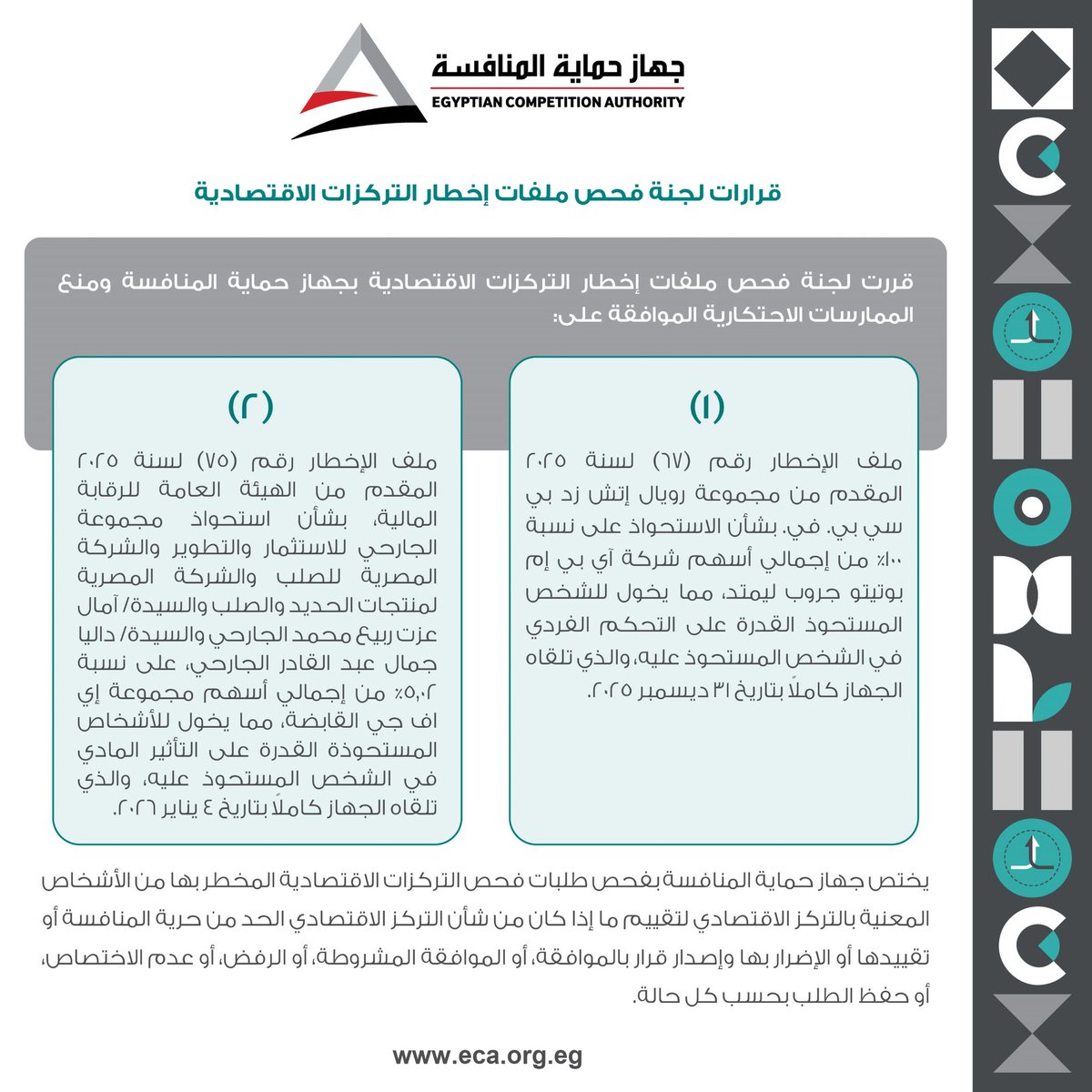 جهاز حماية المنافسة tweet media