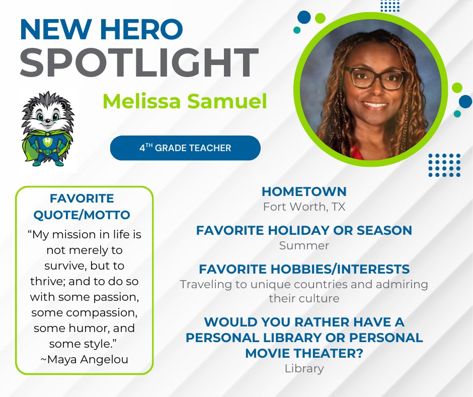 Welcome to the #HWES family!