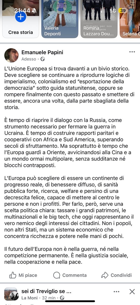 L’Unione Europea è davanti ad un bivio storico.