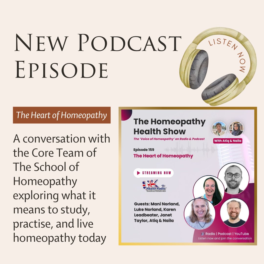 School of Homeopathy tweet media