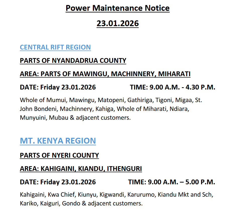Kenya Power tweet media
