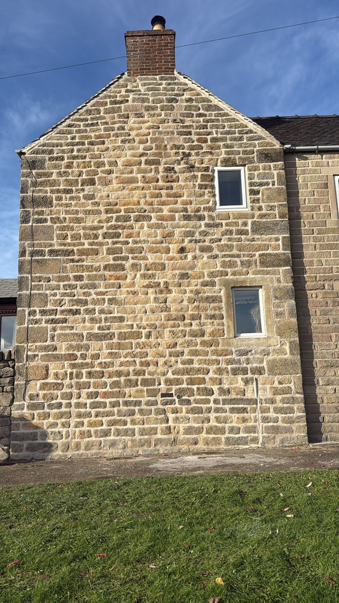 Recently completed stone repair and repoint to a lovely cottage in Fritchley Derbyshire.