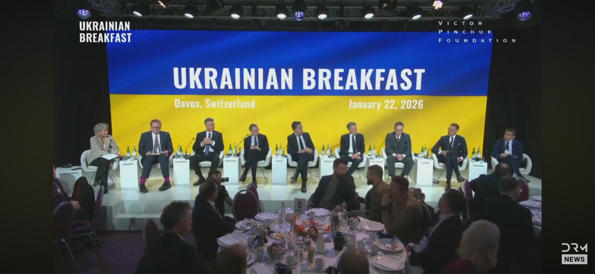 Listening to Western leaders at the Ukrainian Breakfast in Davos left a very bitter aftertaste. You can feel the fear of the US administration in the room, and the fact that almost no one dares to say openly what is obvious: Trump is putting pressure on Ukraine, not on Russia.