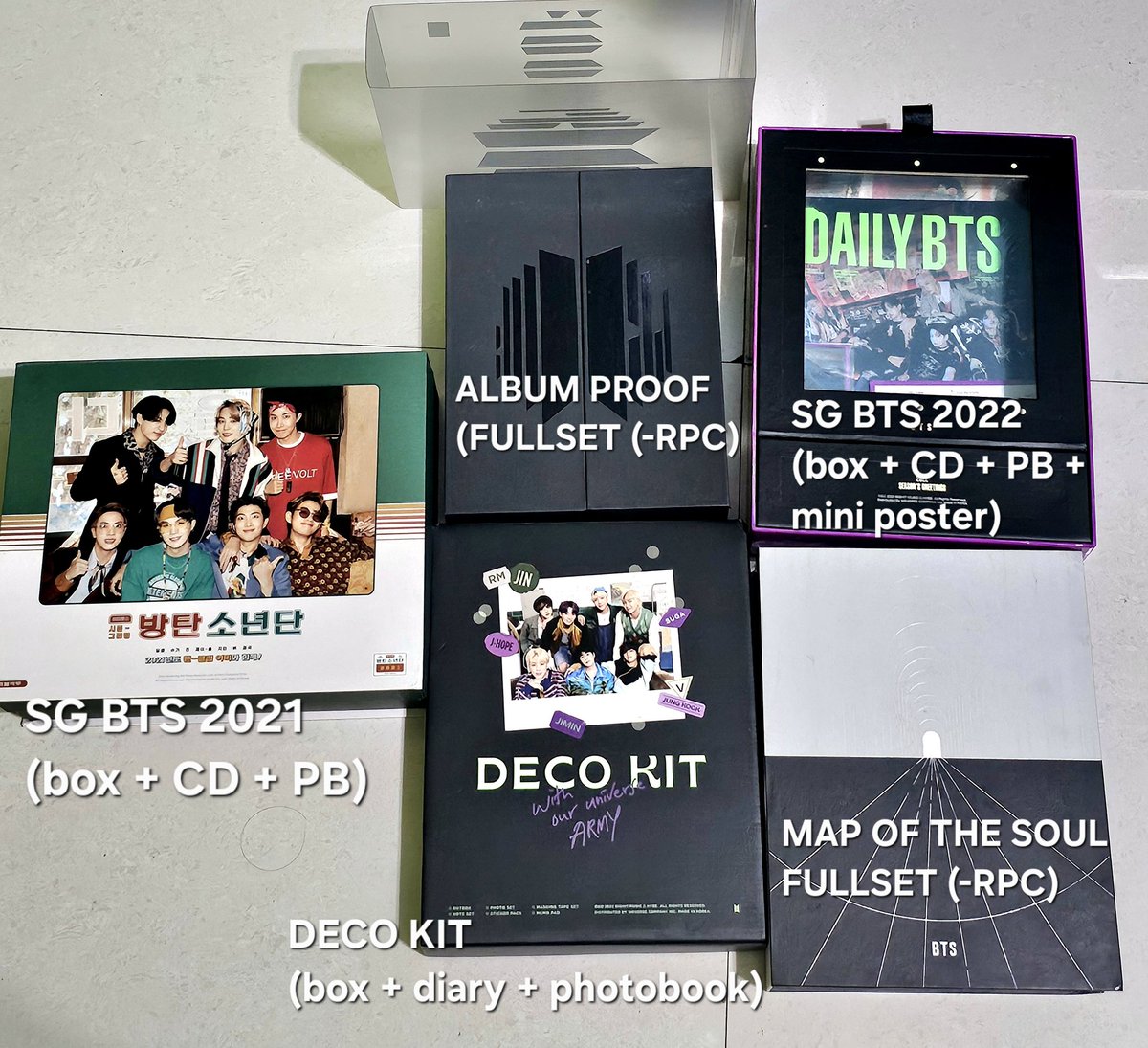 laxybluee's tweet photo. wts merch album aab bangtan bts

✅dom Lamongan Jatim
✅bisa co oren 🍊, keep event
✨️dm for the price n detail
nego smpe sukses

tag ; rm jin suga jhope jimin v taehyung jungkook https://t.co/Aw9SDEqAh0