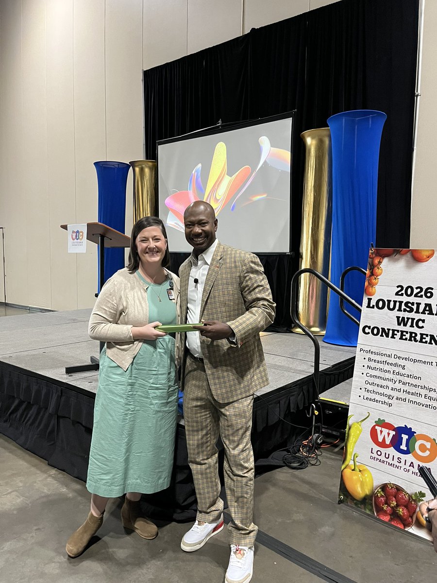 JBrownJr's tweet photo. a tremendous experience with the LA  Dept of Health  WIC conf. “Growing Stronger Together as a WIC Team.”  The work they do is so important to the health of their participants. I applaud their dedication to impacting the lives of Women Infants and Children from every Parish.
#WIC https://t.co/tSQ6WGln3a