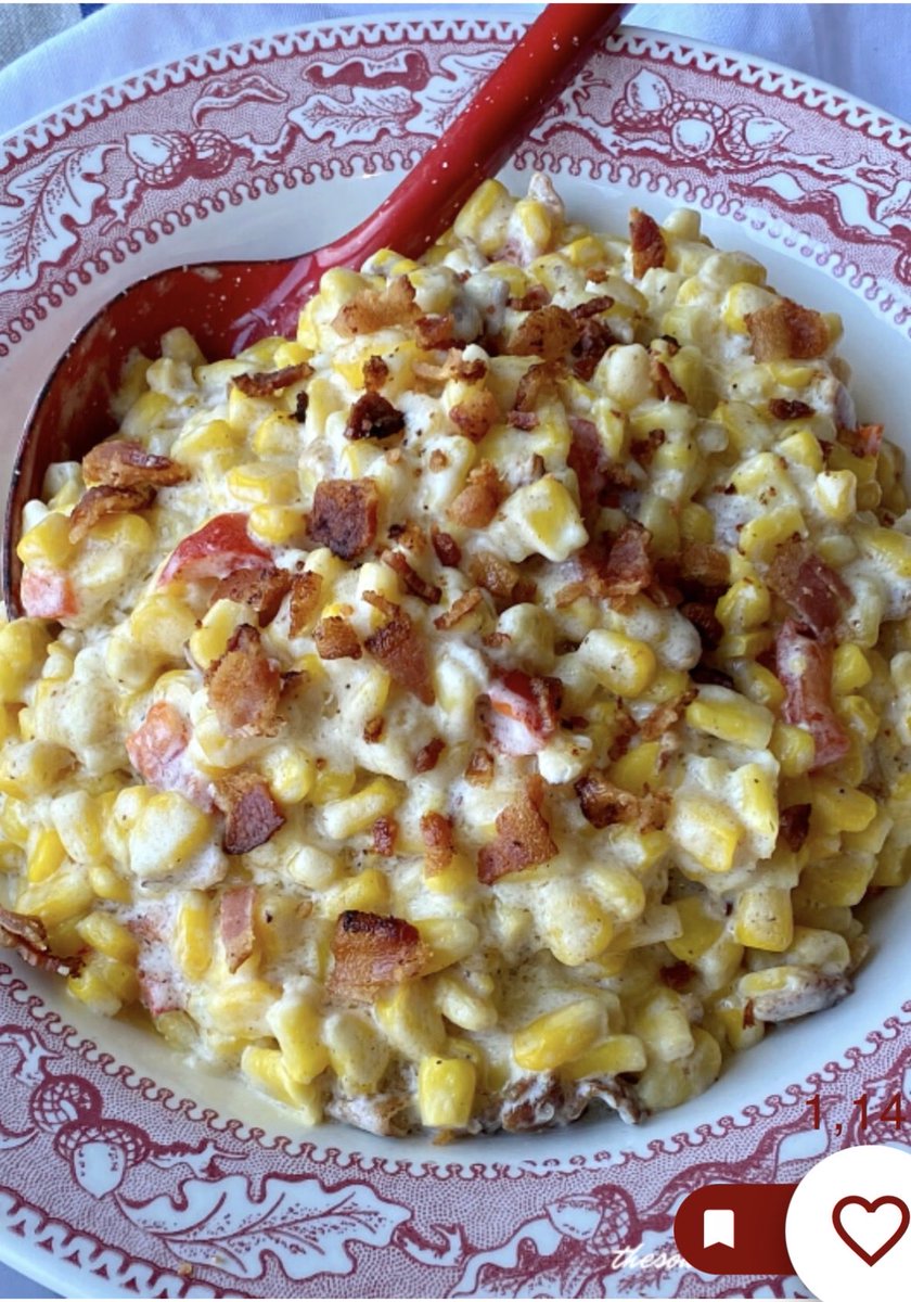 SouthLadyCooks's tweet photo. Recipe➡️ https://t.co/Mre0k5doQa

This slow cooker recipe for creamed corn is a family favorite. It's absolutely delicious! Keeps well, makes a great side dish anytime and has great reviews. #cornrecipes #slowcookerrecipes https://t.co/B9ozQ9y8jl